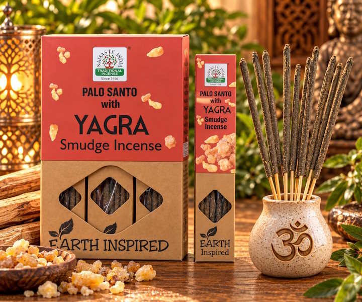 Incienso Orgánico Yagra Palo Santo Orkay 25 gr Incienso Orgánico Yagra Palo Santo Orkay 25 gr